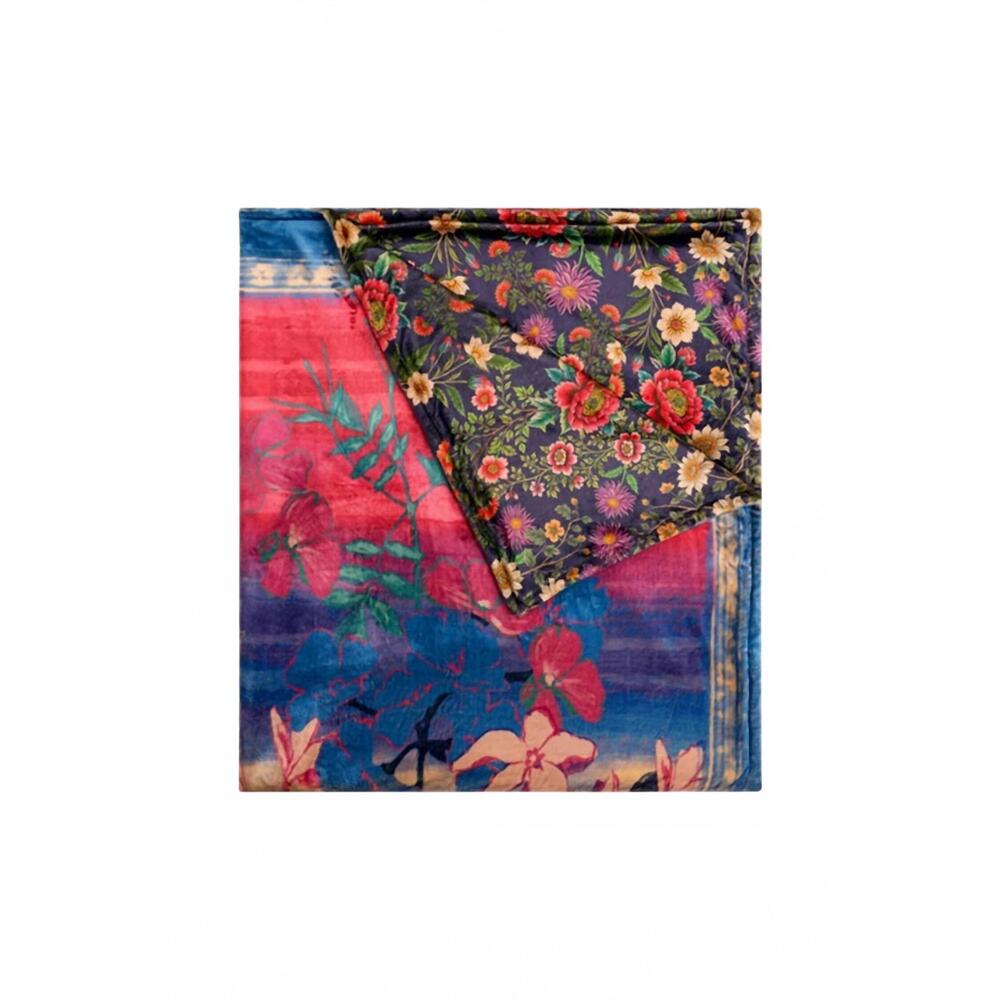 NEW JOHNNY WAS lavandula laurel canyon cozy blanket in blue multi
